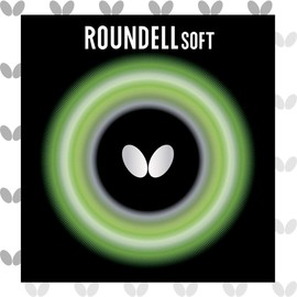 Butterfly 2.1 Roundell Soft Rubber, Black