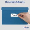Avery Multi-Use Removable Labels, 1" x 3", Print or Write