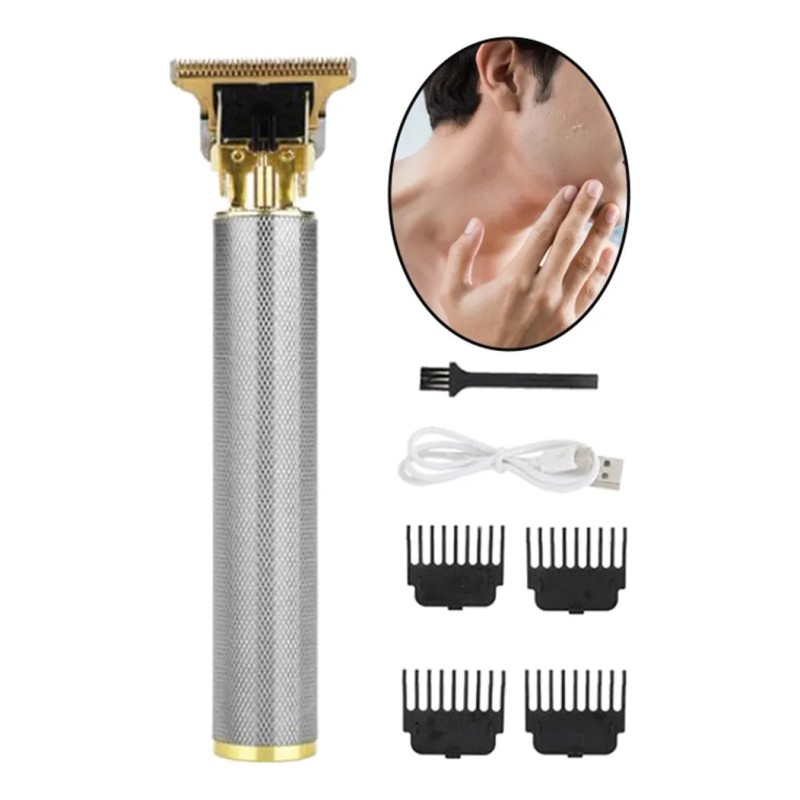 2 Cortadora De Barba Eléctrica Inalámbrica Recargable De