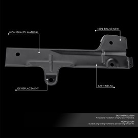DNA MOTORING Steel Headlamp Headlight Mount Bracket Left Side Compatible with 19-21 Chevy Silverado 1500/2022 Silverado 1500 Ltd, HLBK-0005-L, GM2508126, 84454856