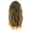 Dsimeig Mens Long Wavy Brown Wig Natural Layered Synthetic Halloween