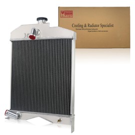 OE182456M91 184525M91 Radiator For Massey Ferguson Harris 50 MH50 65, 3 Row Aluminum Radiator, Radiator For Massey Ferguson