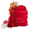 Kangroo Santa Claus Christmas Sack Bag - Drawstring Bag, Costume