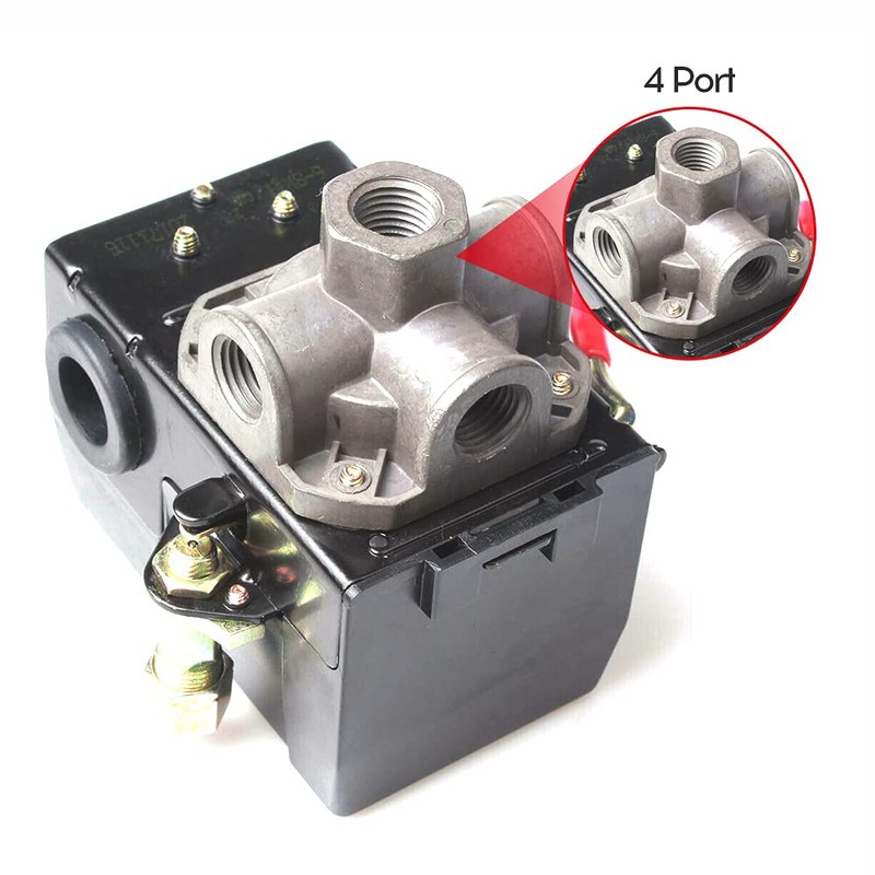 Air Compressor Pressure Switch Control Valve Miniative Electric Energy Saving
