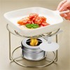 8 Pcs Stainless Steel Fuel Holder, Chafing Wick Fuel Holder