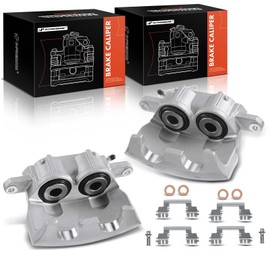A-Premium Disc Brake Caliper Assembly Without Bracket Compatible with Select Dodge and Chrysler Models - Charger, Challenger, Magnum, 300, 200, Avenger, Caliber - Front Driver and Passenger