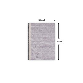 Le Jardin du Lin Printed Cotton Bags with Drawstring, Shopping Bag, Fabric Bag, Fabric Bag, Vegetable Bag, Reusable, Environmentally Friendly, Multipurpose, Foldable, Size: 20 x 30 cm