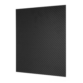 Micro Trader Carbon Fiber Sheet Plain Weave Panel 3K Surface Plate 2002501Mm Black