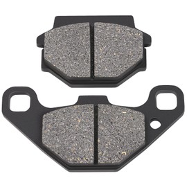 AHL Motorcycle Rear Brake Pads for Kawasaki ZZR250 (EX 250 H1-H13) 1990-2003 / BJ 250 B1-B7A Estrella 1992-1999 / KLE250 A2 (Anhelo) 1995 / ZZR 250 (EX 2) 50 H1 -H13) 1990-2003 / GPZ400R (ZX 400