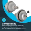 Eastman 2-Gallon Mini Thermal Expansion Tank, Stainless Steel Hammer Arrestor