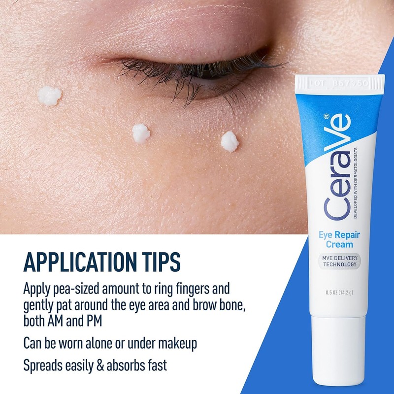 CeraVe Eye Repair Cream 0.5 oz (Pack of 3)