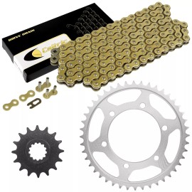 Caltric Drive Chain & Sprockets Kit for Yamaha FZ-1 FZ1 2001 2002 2003 2004 2005