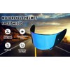 Shoei RF1200 X14 Helmet Visor Replacement Shield, Anti-Fog Sun Shield