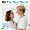 Travel Mouthwash Bulk, 1.2 Oz/35ml Mini Mouthwash Bulk, for Freshening