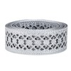 CraftyCrocodile Metal Ribbon for Decor Craft - Decorative Silver Trim
