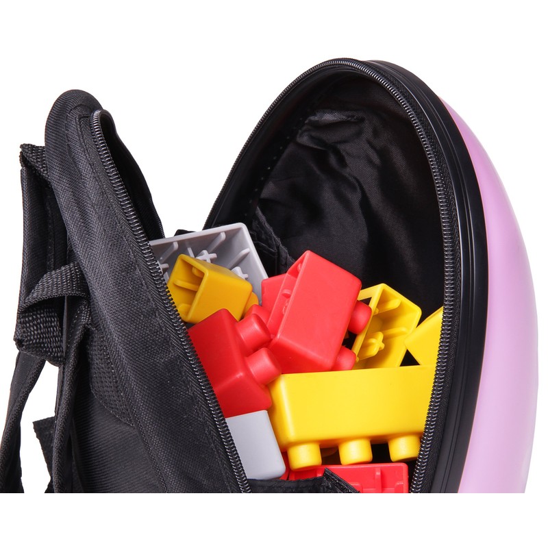 Ondis24 Children's Backpack Hard Back Pack Size S, Pig, Kids