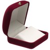 POKOFO Velvet Earrings Storage Box Jewelry Packaging Gift Showcase Display