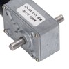 Gear Motor Dual Shaft DC 12V Self Locking Speed Reduction