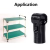 End Rail Clamps, 6 Sets Chain Link Fence T Clamp