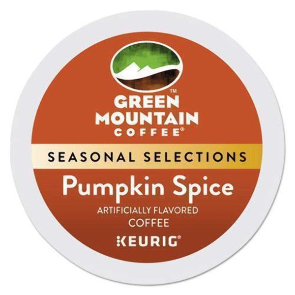 GMT6758 - Keurig Green Mountain Fair Trade Certified Pumpkin Spice Flavored Coffee K-Cups