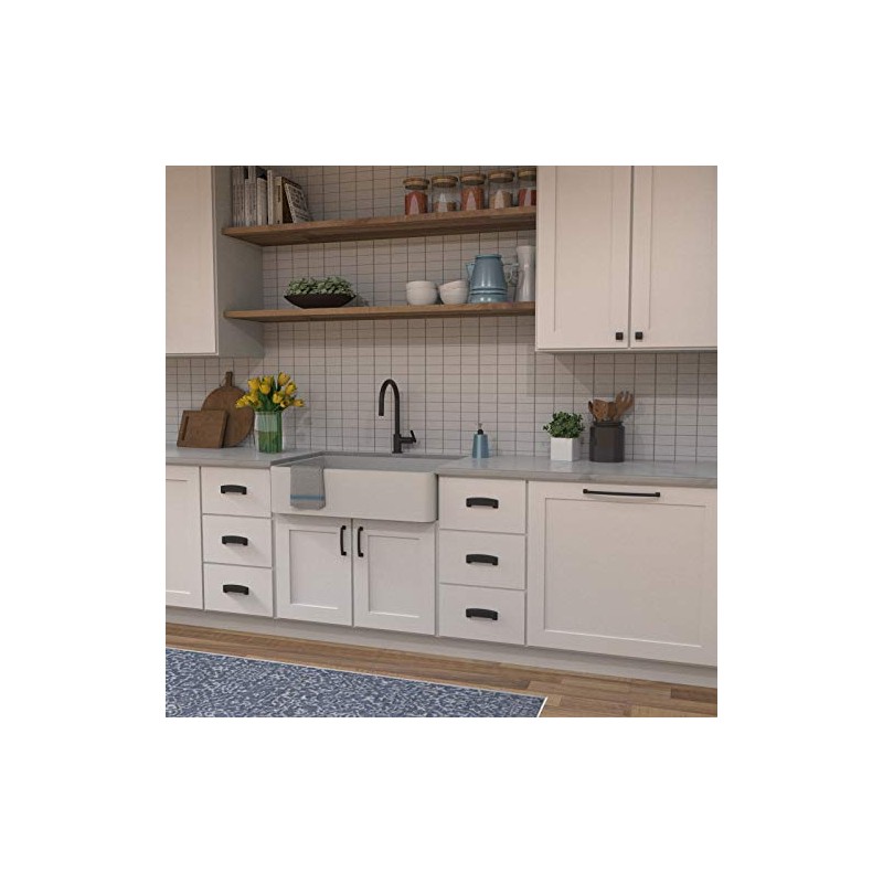 Hickory Hardware 1 Pack Solid Core Kitchen Cabinet Pulls, Luxury