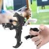 c5 Aluminum 3/4 Finger Archery Bow Release Grip Bow Release