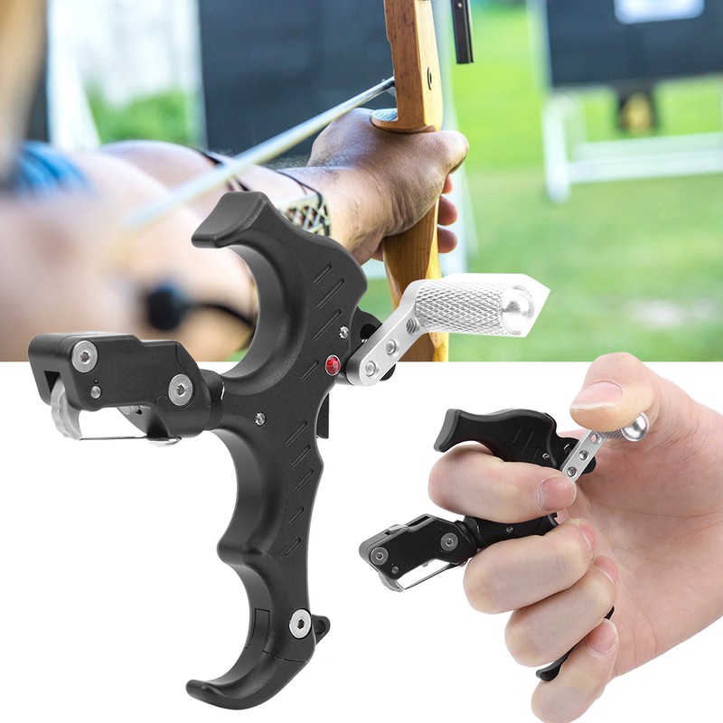 c5 Aluminum 3/4 Finger Archery Bow Release Grip Bow Release