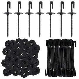 Solar Panel Guard Clips, 28 mm Nylon Solar Panel Bird Proofing Kit Bird Wire Bird Guard For Solar Panels, New Solar Panel Netting Clips Bird Mesh Clips (30)