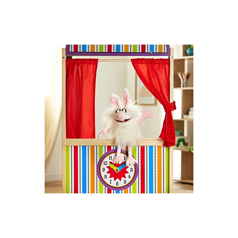 Living Puppets W803 Hand Puppets, White/Pink, 34 cm