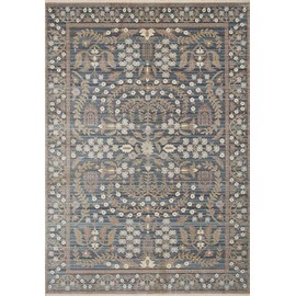 Loloi Rifle Paper Co Holland Navy 3'-7" x 5'-1" Accent Rug