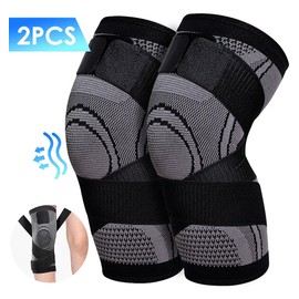 Rodillera Elástica De Compresión, De Grado Médico, 2 Piezas