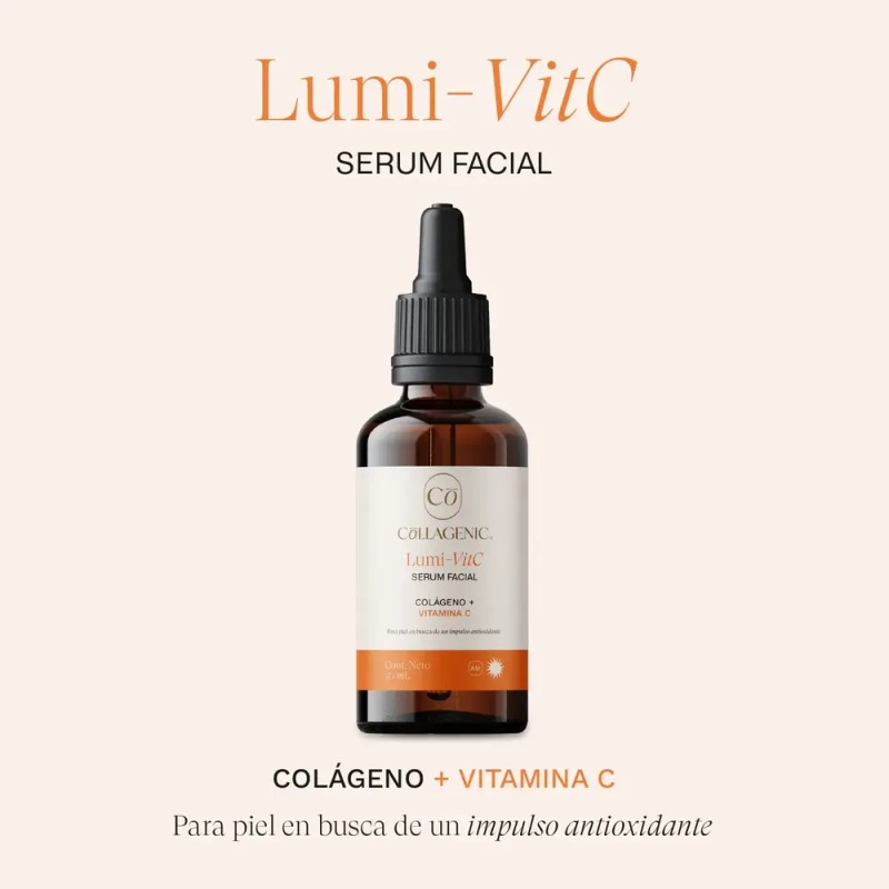 Serum Vitamina C Collagenic Suero Facial Acido Hialuronico