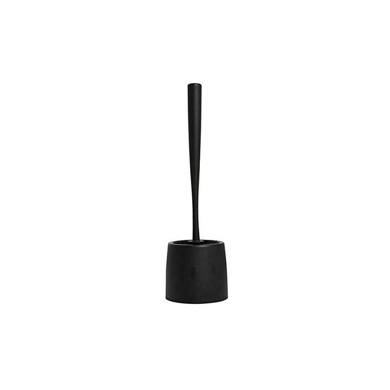 Spirella Ricky Toilet Brush with Hygienic Container Matt Black