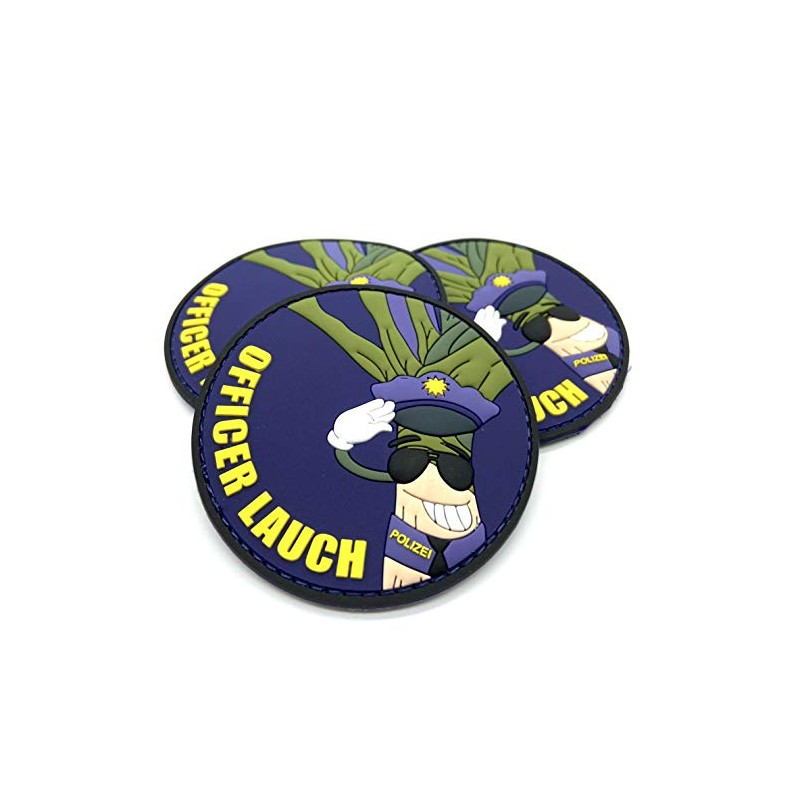 Polizeimemesshop - Officer Leek Rubber Patch