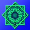 Sunflower of Life - UV - Flow Star- Flow Toy
