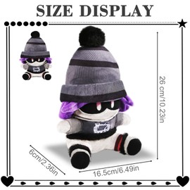 Murder Drones Plush Toy, Cartoon Murder Cuddly Toy, Soft Plush Toy, Uzi Doorman Murder Cuddly Toy, Cute Stuffed Animal Slumber, Stuffed Cushion, Gifts for Fans, Children, Adults