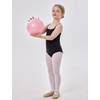 Mecceos Girls Camisole Ballet Leotard Bodysuits Dance Tops Adjustable Straps