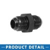 A ABSOPRO AN8 to AN8 Male Hose Fitting Adapter Aluminum
