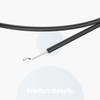 290-610 Choke Cable Fit for Bad Boy Mower CZT, Replace