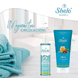 Kit Anti-Várices de Sheló NABEL: Hielo Mineral y Crema VR-C para Adultos Unisex