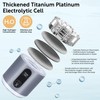 Hydrogen Water Bottle,Up to 6000 PPB,Advanced SPE/PEM Technology Generator,8oz Rechargeable