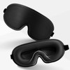 Blackout all seasons, lightweight three-dimensional eye protection, high-quality sleep mask 2 types of pink/ONE 5ea