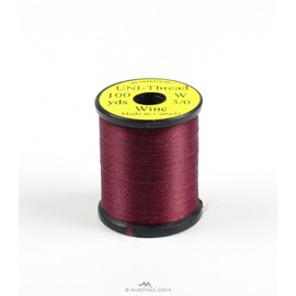 UNI 3/0 WAXED THREAD WINE #380 - Fly Tying