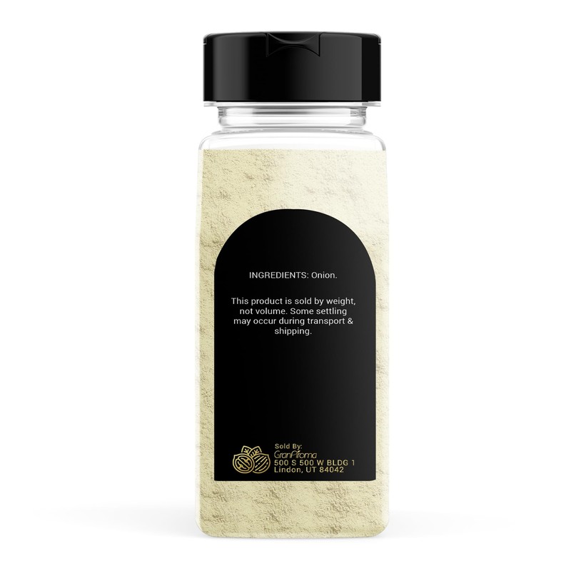 GranAroma Onion Powder, Versatile Seasoning, Soups & Pastas (8.8 Ounce)