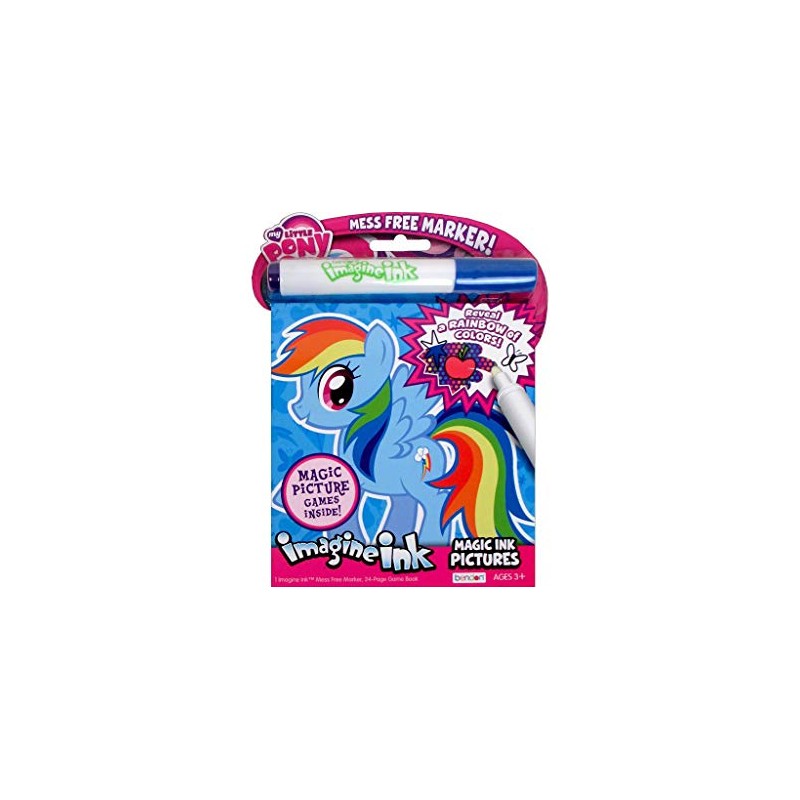 My Little Pony Rainbow Dash 20-Page Imagine Ink Magic Ink