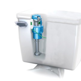 Danco HC630 Toilet Fill Valve Repair Kit HC630T, 3.3" x 3.3" x 12.8", Blue
