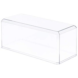 Pioneer Plastics 355C Clear Acrylic Display Case for 1:18 Scale Cars, 13" W x 5.5" D x 5" H (Mailer Box)