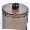 Baluue Bathroom Organizer Set 4 Cotton Swab Containers with Lids
