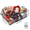 SGHUO Blanket Storage Bags 60L Extra Large Plastic Vinyl Clear