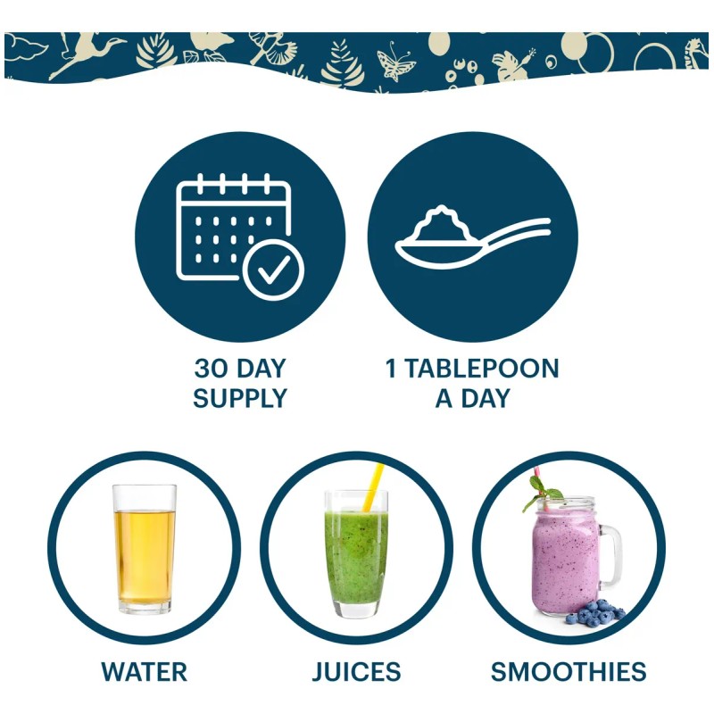 Teraganix Probiótico Líquido Orgánico 16 Fl Oz 30 Días